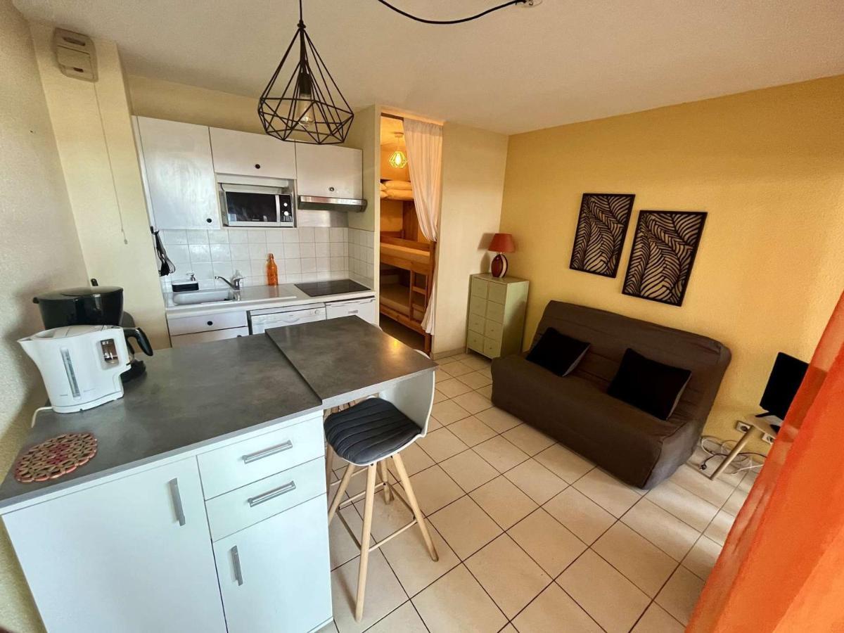 Studio Cabine Avec Terrasse 4 Pers, Acces Direct Plage, Tv, Animaux Admis - Argeles-Sur-Mer - Fr-1-225-798 Exterior foto
