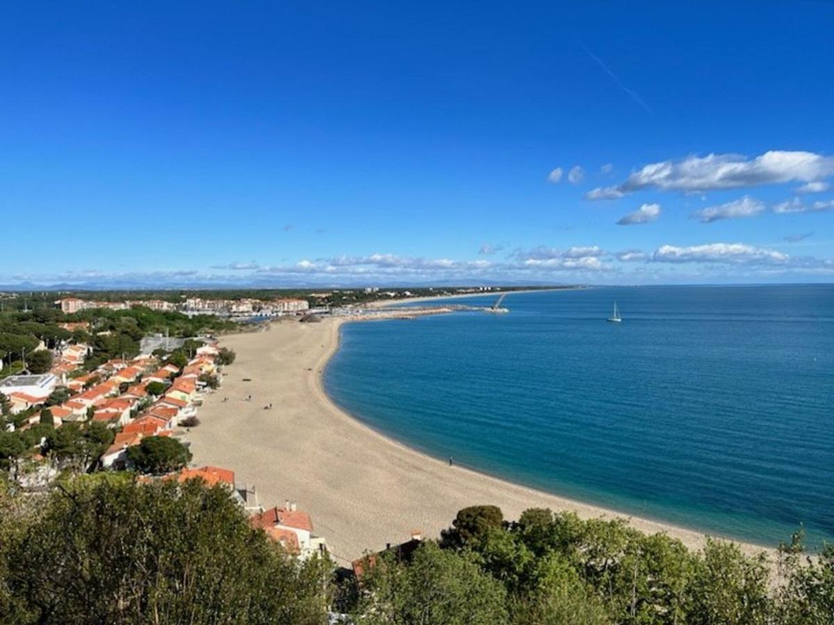 Studio Cabine Avec Terrasse 4 Pers, Acces Direct Plage, Tv, Animaux Admis - Argeles-Sur-Mer - Fr-1-225-798 Exterior foto